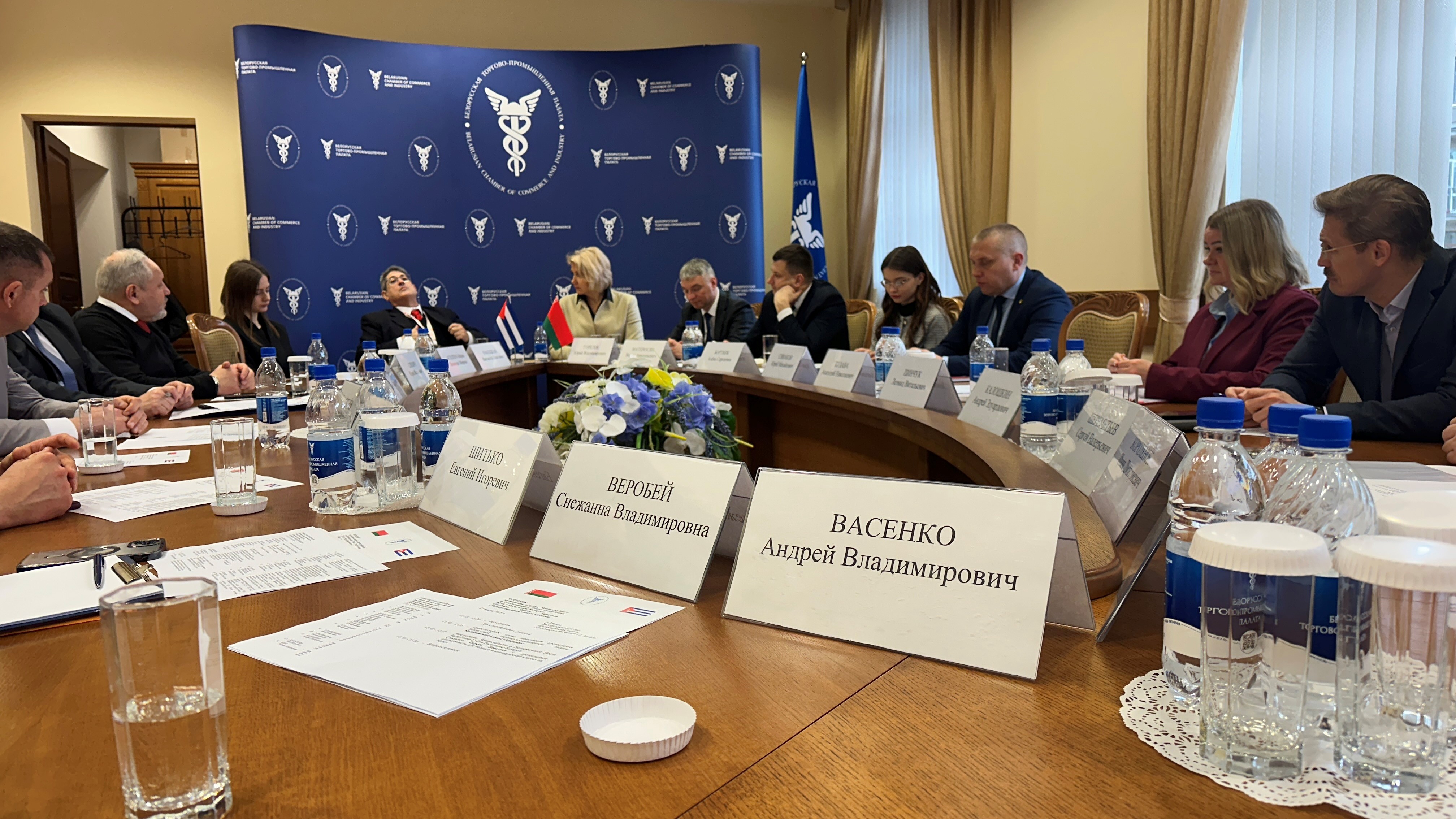 Лемешевский Виктор встреча с послами Кубы